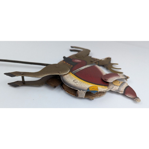 Santa Claus on Reindeer Pendulum Motion Toy Balance Authentic Models - Picture 4 of 15